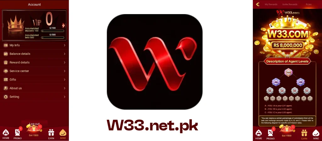 w33 game Features W33.net.pk